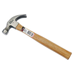 Wooden handle store claw hammer