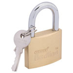 Draper Redline 68022 40mm Brass Cylinder Padlock