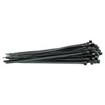 Draper 70393 Black Cable Ties 4.8 x 200mm - 100pc