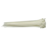 Draper 70399 White Cable Ties 4.8 x 300mm - 100pc