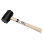 Draper Redline 82761 Rubber Mallet with Hardwood Shaft