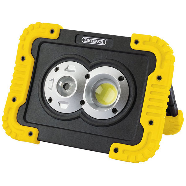 Draper 87737 10W COB LED Rechargeable Work Light - 750 Lm