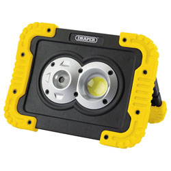 Draper 87737 10W COB LED Rechargeable Work Light - 750 Lm