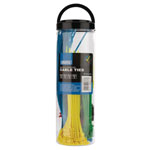 Draper 90737 650 Piece Assorted Coloured Nylon Cable Tie Pack
