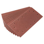 Draper 92312 80G Aluminium Oxide Sanding Sheets (115 x 227mm)