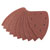 Draper 92328 60G Aluminium Oxide Sanding Sheets (141 x 141 x 98mm)