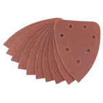 Draper 92329 80G Aluminium Oxide Sanding Sheets (141 x 141 x 98mm)