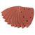 Draper 92334 240G Aluminium Oxide Sanding Sheets (141 x 141 x 98mm)