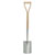 Draper 99012 Heritage Stainless Steel Border Spade with Ash Handle