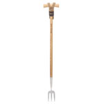 Draper 99031 Heritage Stainless Steel Fork With Ash Long Handle