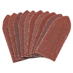 Draper 99260 Pack of Ten 60 Grit Hook & Loop Alu Oxide Sanding Sheets (32x92mm)