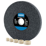 Draper 99570 Aluminium Oxide Bench Grinding Wheel 36G (200mm x 25mm)