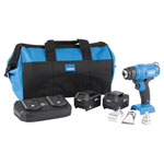 Draper 99738 D20 20V Heat Gun Kit (+2 x 3Ah Batteries, Twin Charger and Bag)