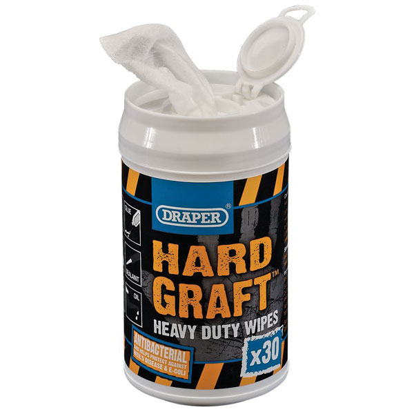  99774 Hard Graft' Wipes (Can of 30)