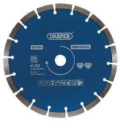 Draper 99784 Segmented Diamond Blade (230mm)