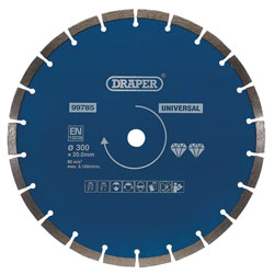 Draper 99785 Segmented Diamond Blade (300mm)