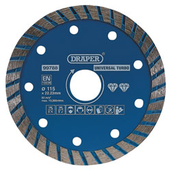 Draper 99788 Turbo Diamond Blade (115mm)