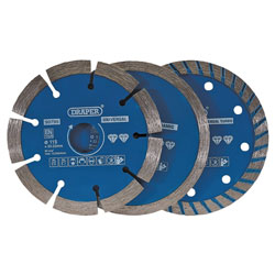 Draper 99795 Diamond Blade Set (3 Piece)