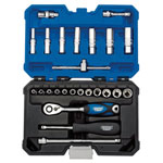 Draper Expert 16443 1/4 Sq. Dr. Metric Socket Set (25 Piece)