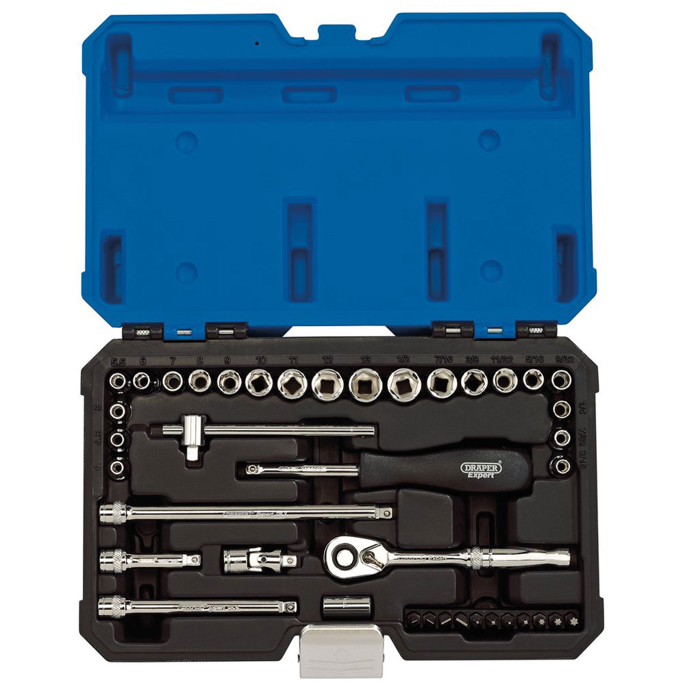 MM/AF Combined Socket Set, 40 Pieces MM/AF Combined Socket Set, 40 Pieces