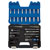 Draper Expert 16448 1/4 Sq. Dr. MM/AF Combined Socket Set (75 Piece)
