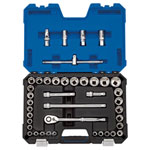 Draper Expert 16467 1/2 Sq. Dr. MM/AF Combined Socket Set (41 Piece)