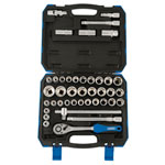 Draper 82136 1/2 Sq. Dr. Combined MM/AF Socket Set (41 Piece)
