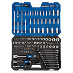 Draper Expert 16460 1/4, 3/8 and 1/2 Sq. Dr. Tool Kit (150 Piece)
