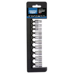 Draper Expert 50022 1/4 Sq. Dr. Metric Multi-Drive® Socket Set (10 Piece)