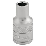 Draper Expert 16517 1/4" Sq. Dr. Imperial Socket (3/16")