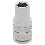 Draper Expert 32453 1/4" Sq. Dr. Hi-Torq® 6 Point Socket (6.0mm)