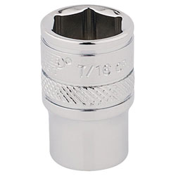 Draper Expert 48942 1/4 Sq. Dr. Hi-Torq® 6 Point Socket (7/16)