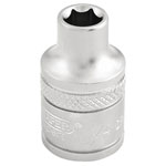 Draper Expert 16548 3/8" Sq. Dr. 6 Point Imperial Socket (1/4")
