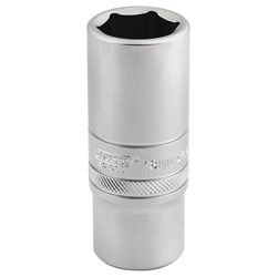 Draper Expert 16586 3/8 Sq. Dr. 6 Point Metric Deep Socket (19mm)