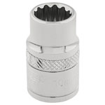 Draper Expert 32770 3/8" Sq. Dr. Hi-Torq® 12 Point Socket (10mm)