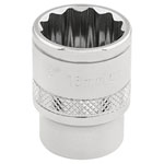Draper Expert 32780 3/8 Sq. Dr. Hi-Torq® 12 Point Socket (16mm)