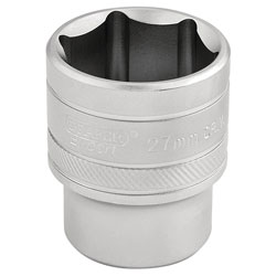 Draper Expert 16618 1/2 Sq. Dr. 6 Point Metric Socket (27mm)