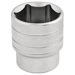 Draper Expert 16620 1/2 Sq. Dr. 6 Point Metric Socket (30mm)