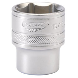 Draper Expert 16633 1/2 Sq. Dr. 6 Point Imperial Socket (15/16)