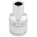 Draper Expert 33038 1/2" Sq. Dr. Hi-Torq® 12 Point Socket (8mm)