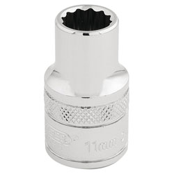 Draper Expert 33095 1/2 Sq. Dr. Hi-Torq® 12 Point Socket (11mm)