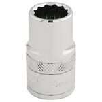 Draper Expert 33105 1/2" Sq. Dr. Hi-Torq® 12 Point Socket (13mm)