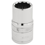 Draper Expert 33125 1/2" Sq. Dr. Hi-Torq® 12 Point Socket (14mm)