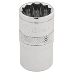 Draper Expert 33160 1/2" Sq. Dr. Hi-Torq® 12 Point Socket (16mm)