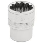 Draper Expert 33368 1/2" Sq. Dr. Hi-Torq® 12 Point Socket (22mm)