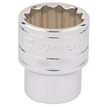 Draper Expert 33370 1/2" Sq. Dr. Hi-Torq® 12 Point Socket (23mm)