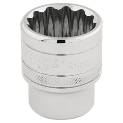 Draper Expert 33441 1/2 Sq. Dr. Hi-Torq® 12 Point Socket (26mm)