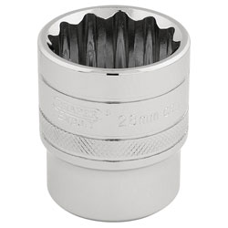 Draper Expert 33518 1/2 Sq. Dr. Hi-Torq® 12 Point Socket (28mm)