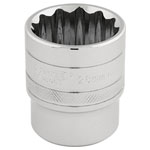 Draper Expert 33518 1/2" Sq. Dr. Hi-Torq® 12 Point Socket (28mm)