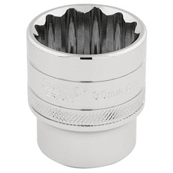 Draper Expert 33586 1/2 Sq. Dr. Hi-Torq® 12 Point Socket (30mm)